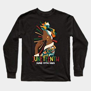 Juneteenth June 19TH 1865 celebrate Juneteenth Long Sleeve T-Shirt